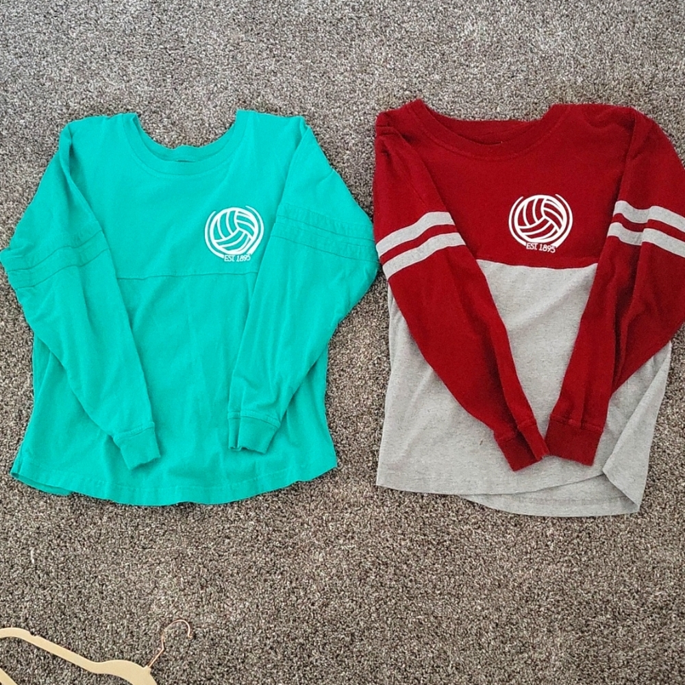 2 Volleyball shirts